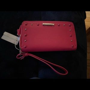 New York and Company Pink Wristlet